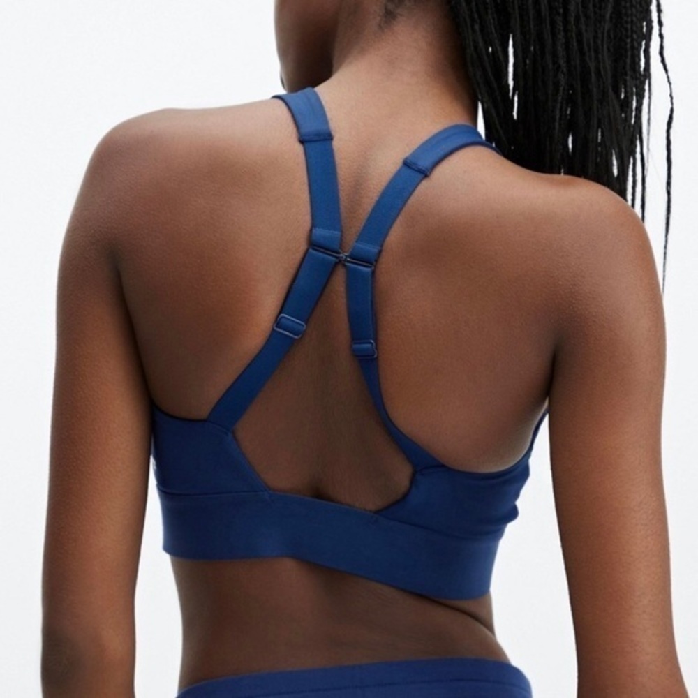 Fabletics All Day Every Day Bra, Size XS in Teal - Picture 6 of 9